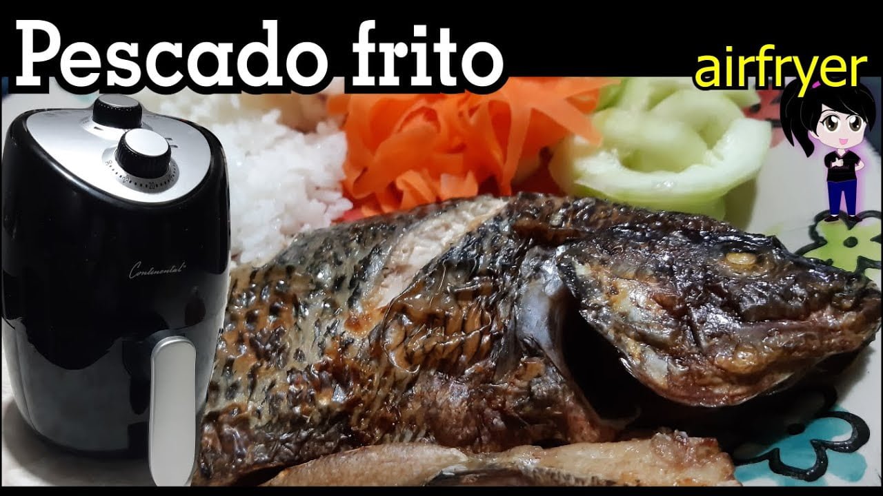 Mojarra frita en freidora de aire (fácil y delicioso) cuaresma