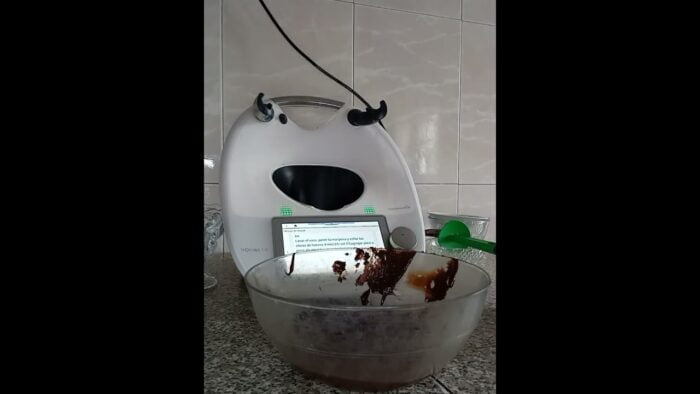 Mouse de Nesquick, fácil y rico con Thermomix