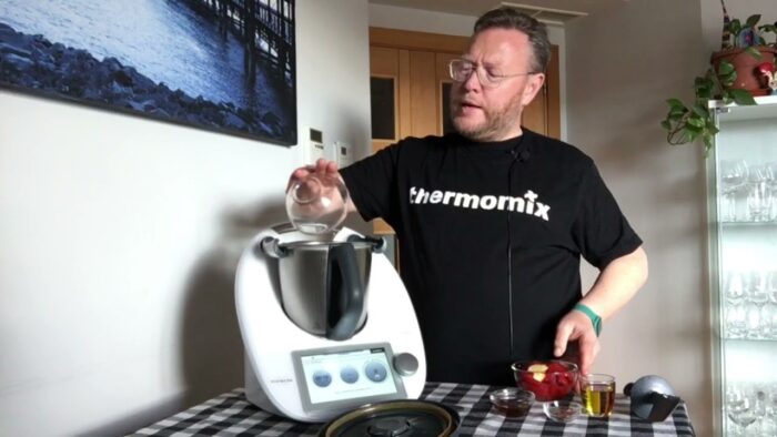 Muhammara con Thermomix y José Ángel.