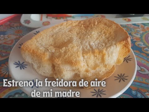 PAN TOSTADO EN FREIDORA DE AIRE CECOTEC|| EN 4 MINUTOS @CecotecOficial #airfryer #freidoradeaire