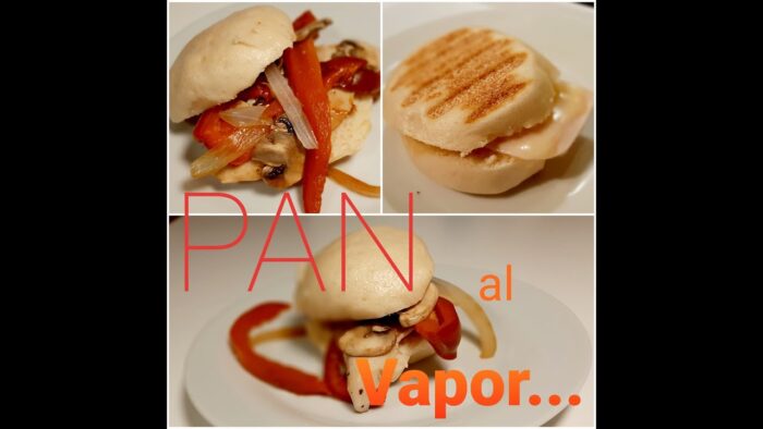 PAN al Vapor con THERMOMIX. PANECILLOS, MONTADITOS al vapor