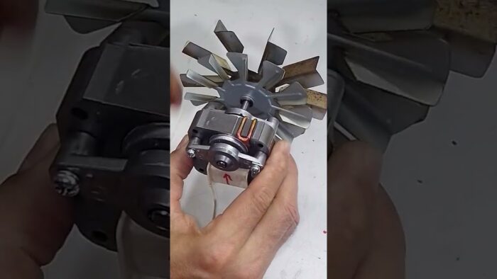 PARTES QUE CONFORMAN EL MOTOR DE UNA FREIDORA DE AIRE