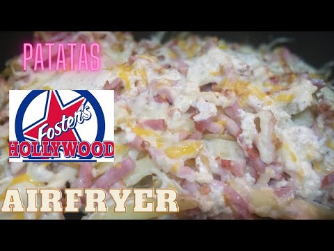 PATATAS ESTILO FOSTER'S EN FREIDORA DE AIRE|| Deliciosas 🤤🤤