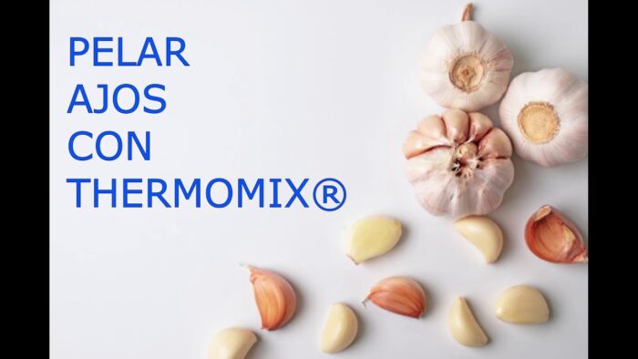 PELAR AJOS CON THERMOMIX®