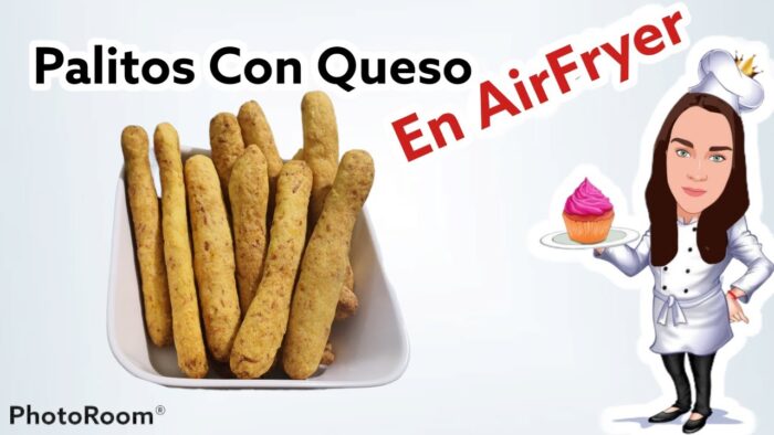 Palitos de Queso Rapidos en Freidora de Aire/AirFryer cheese sticks