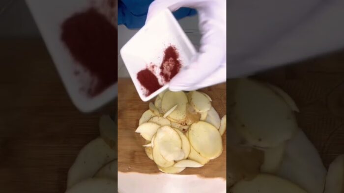 ✅ Papas estilo sabritas con limón en la Freidora de aire #airfryer #papasfritas #recipe