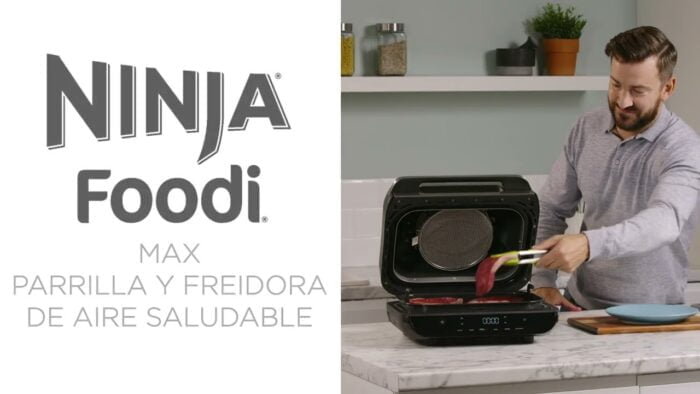 Parrilla con Freidora de aire NInja 6 en 1 | AG551EU