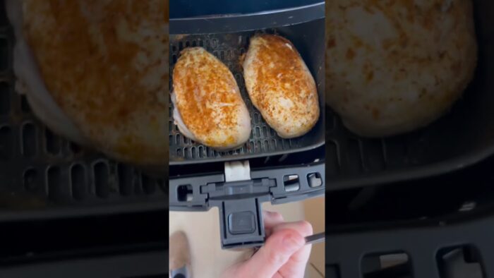 Pechuga de pollo en freidora de aire #freidoradeaire