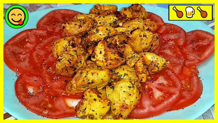 Pechugas de Pollo al Estilo Pinchitos Morunos 🍗😋 en Freidora de Aire