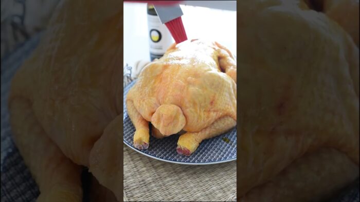 Pollo asado en Freidora de aire
