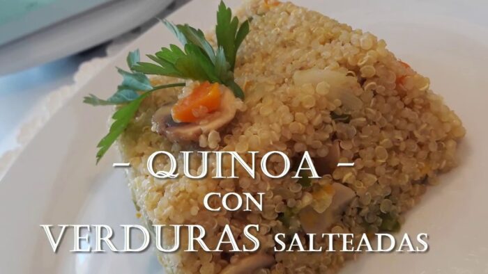 QUINOA con VERDURAS salteadas con Thermomix de ThermoMaquinita