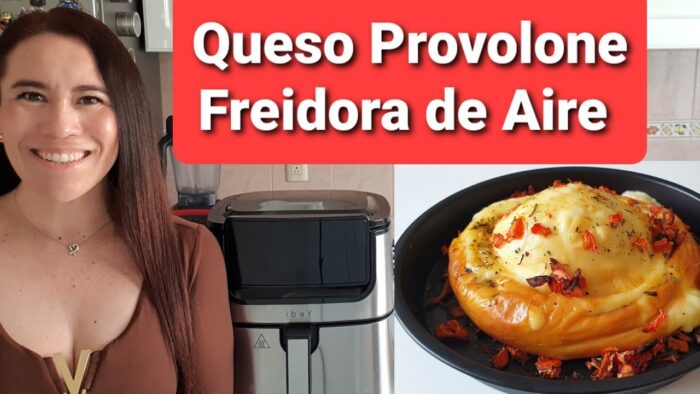 Queso Provolone en Freidora de Aire  | Queso Fundido en Airfryer