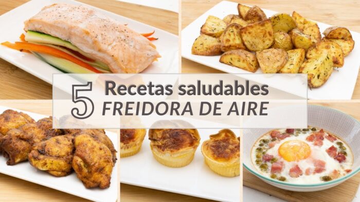 RECETAS en FREIDORA de AIRE ¡¡Saludables y deliciosas!! Muy fáciles