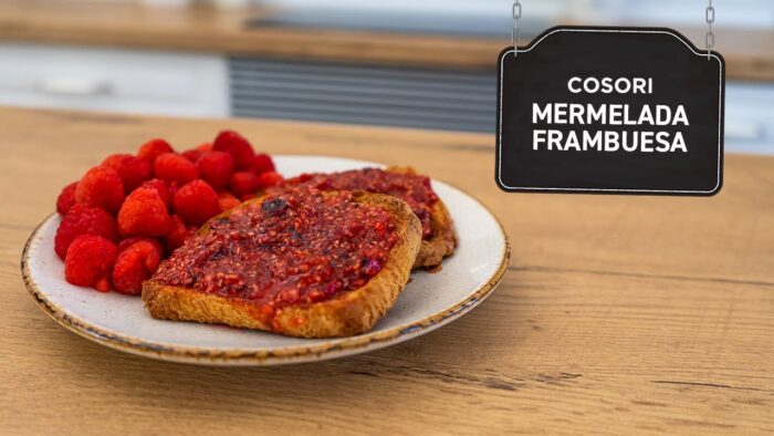 Receta – Mermelada de frambuesas casera en freidora de aire Cosori