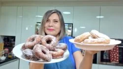 Receta: Rosquillas en Freidora de aire – fritas o al horno – Silvana Cocina