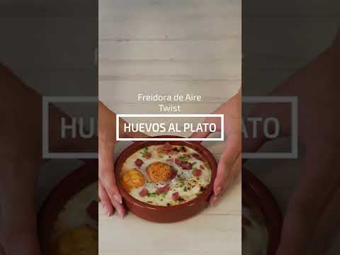 Receta de Huevos a la flamenca con freidora de aire Ufesa Twist #shorts