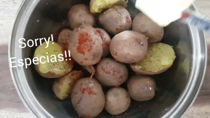 Receta de Papas Asadas en la freidora de Aire!!, AIRFRYER #ninja #ninjaairfryer #receta #sencillo