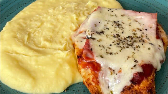 Receta fácil de milanesa napolitana en Freidora de aire