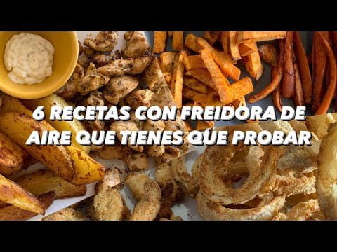 Recetas Fáciles, Rápidas y Baratas con la freidora de aire ULTENIC K20.