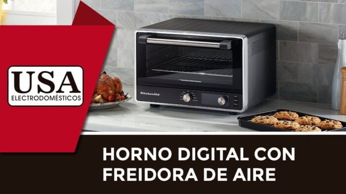 Rollos Rellenos con el Horno Digital con Freidora de Aire KitchenAid – KCO124BM