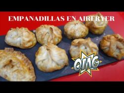 SAQUITOS DE EMPANADILLAS EN FREIDORA DE AIRE #airfryer #empanadillas #cosori