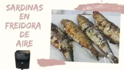 🐟 SARDINAS en FREIDORA DE AIRE (AirFryer) sin humo ni apenas olores ¡Deliciosas! 😍