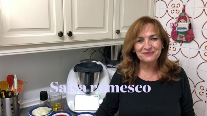 Salsa romesco Con Thermomix Receta Realizada Por Justa Molina                           #JustaMolina