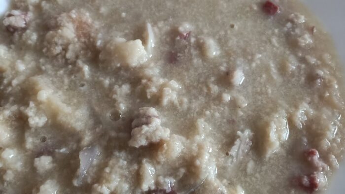 Sopa de pan, fácil y rico con Thermomix