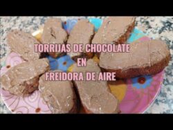 TORRIJAS DE CHOCOLATE EN FREIDORA DE AIRE #airfryer