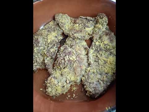 Ternera rebozada en queso, fácil y rico con Thermomix