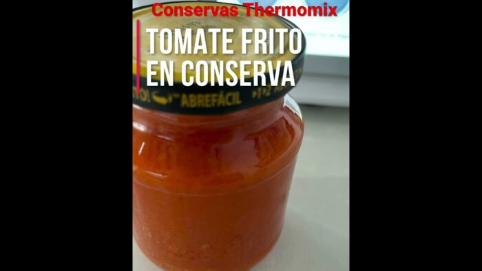 Tomate frito en conserva con Thermomix