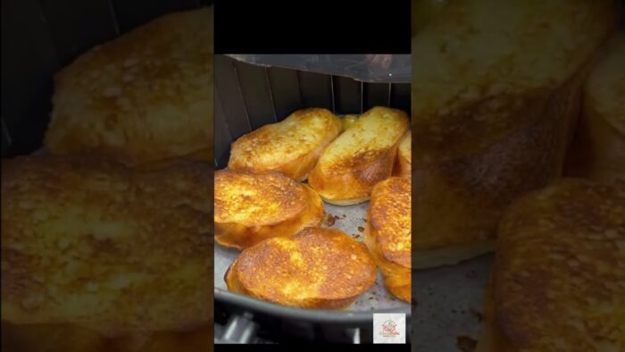 Torrijas en la freidora de aire. Buen consejo #shorts #airfryer