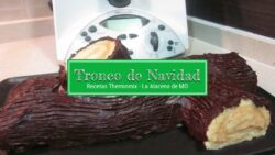 Tronco de Navidad con Thermomix