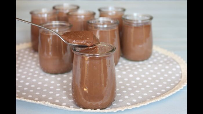 Yogures rápidos de chocolate con Thermomix| Receta paso a paso