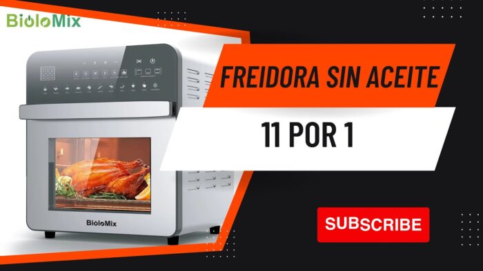 freidora de aire de acero inoxidable 11 en 1