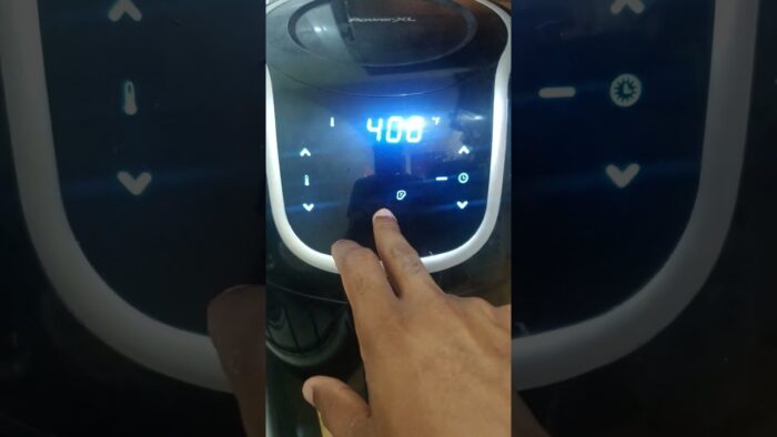 instrucciones de la nuevas freidora de aire fácil de usar, para carne pescado papas y mas…! 😋😋