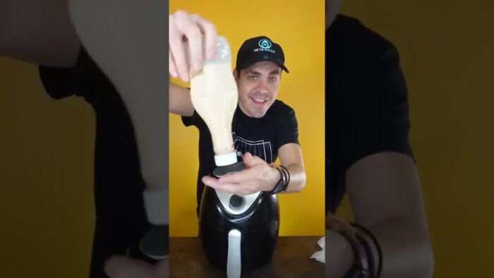 #lifehack para hacer Hotcakes en la freidora de aire #pongamosloaprueba