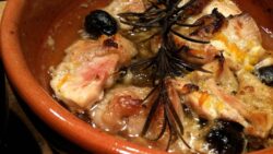 Pollo asado en cocotte