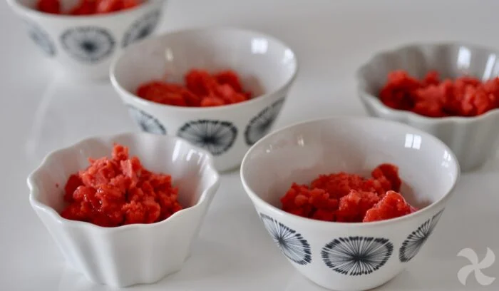 Postre de fresas exprés