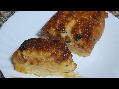 pudding con freidora de aire