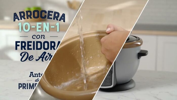 ¿Cómo iniciar la Arrocera 10-en-1 con Freidora de Aire Oster® CKSTRCAF22?