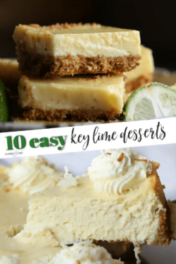 10 recetas fáciles de lima
