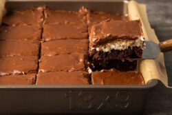 Brownie de coco |  Galletas y Copas