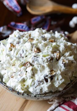 Ensalada Snickers (Ensalada De Manzana Acaramelada)