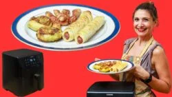 ✅ 3 aperitivos con HOJALDRE en FREIDORA DE AIRE 😋 / Cosori air fryer