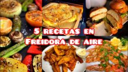 5 RECETAS EN FREIDORA DE AIRE 😋