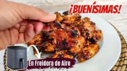 🍗 ALITAS de POLLO en Freidora de Aire ¡SIN ACEITE! ¡Fáciles, Crujientes y Deliciosas! 🤤