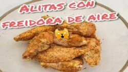 AlitaS de POllO  en freidora de Aire 👍👍🥳