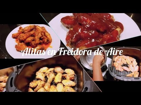 Alitas Búfalo en FREIDORA DE AIRE y BBQ 🤤AirFryer super deliciosas 😋