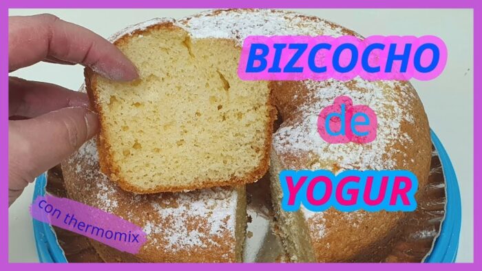 🥮BIZCOCHO de YOGUR/ con Thermomix 💛